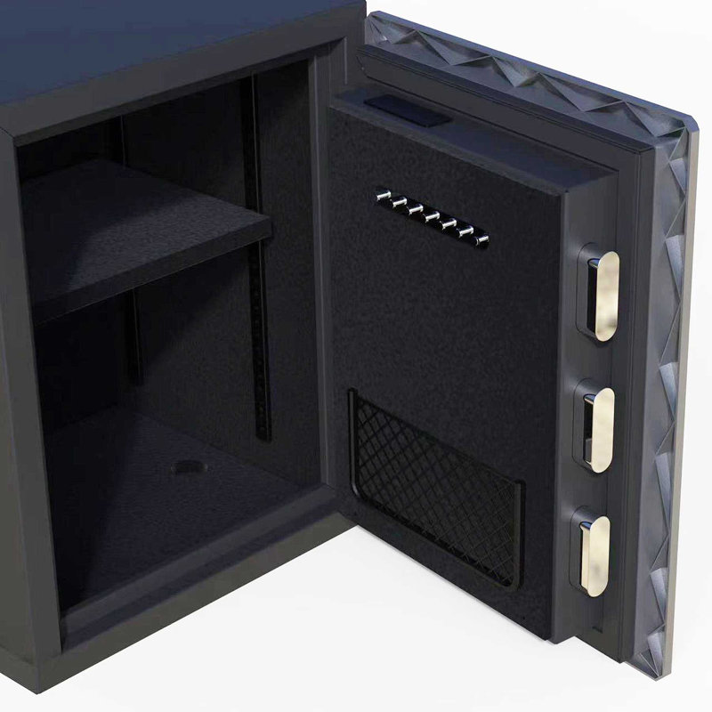 BOFON Fireproof Biometric Safe Box, Fire Safes with Fingerprint Touch